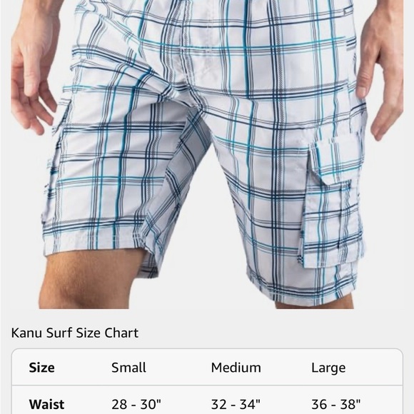 NWT Kanu Surf Men's Infinite Swim Trunks M - Picture 7 of 7